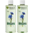 2x Garnier SOOTHING CORNFLOWER Makeup Removing Micellar Water 400mL NEW Cleanser