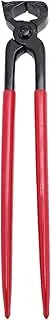 Steel Horseshoe Plier Farrier Tool, Hoof Nipper, 2in Opening Horse Hoof Trimmer with Silicone Grip, Multipurpose Farrier Hoof Nipper for Horses, Ponies, and Livestock