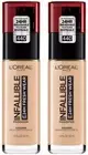 2 Pk L'OREAL Infallible 24hr Fresh Wear Foundation 440 Natural Rose