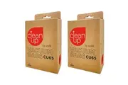 2x 10pc CleanUp CU65 Replacement Vacuum Bags Set Pro Series Cleaners White
