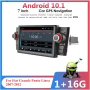 7''Android10.1 Quad-core 1/16GB Car Stereo Radio GPS For Fiat Grande Punto Linea (for: Fiat)