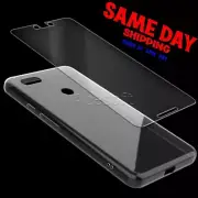 Wear-Resisting Screen Protector + TPU Case fit Google Pixel 3 XL Verizon Phones