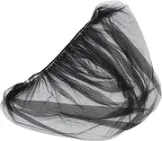 HOMOBABE Mosquito Net for Strollers Carriers Cradles Elasticized Bug Cover Black Insect Protection for Compatible with Various Models