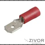 New NARVA Terminal Male Blade 2.5mm - 3mm Red 56020BL