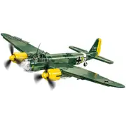 1160pc World War 2 Junkers Ju 88 Kit w/ Pilot Figure Diecast Play Toy