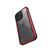 Raptic Shield Phone Case For Apple Iphone 15 Pro - Red
