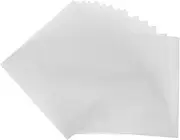 Angoily 15pcs Craft Plastic Stencil Sheets for DIY Projects Reusable Blank Templates Blank Stencil Making Sheet for Cutting Machines