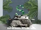 3D Tropic Plant Wallpaper Wall Mural Removable Self-adhesive 219