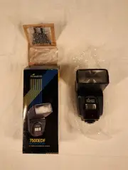 Promaster 7500EDF Electronic Flash for EM-5 EM-10 Mark II Olympus Cameras & more