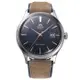 【ORIENT】東方錶 Date系列 經典復古 RA-AC0P02L 日期 皮錶帶 機械男錶 深藍色 42mm 台南