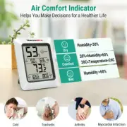 Digital Hygrometer Indoor Thermometer Humidity Monitor Temperature Humidity