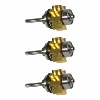 3x Dental Turbine Cartridge Rotor Yabangbang E-generator LED Handpiece YDKKM