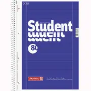 Spiral Notebook Student A4 Lines 27