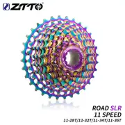 Road Bike SLR 11s 11 Speed Cassette Light 28/32/34/36T BicycleFreewheel Rainbow