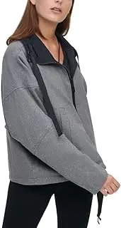 [DKNY] Reversible Zip-Up Jacket-Large, Black, Large