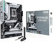 ASUS Prime Z790-A WiFi Gaming Motherboard Socket Intel LGA1700 (ATX, PCIe 5.0, DDR5 Memory, 4X M.2, WiFi 6E, HDMI, DisplayPort)