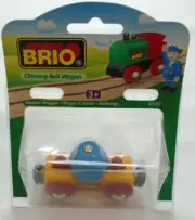 NEW Sealed 33227 BRIO Wooden Train Chiming-Bell Wagon Thomas
