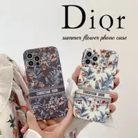 在飛比找蝦皮購物優惠-DIOR 迪奧 花卉 迪奧手機殼 適用iPhone12Pro