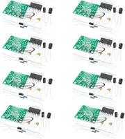 8Pcs TDA7297 Power Amplifier Board 12V 15W + 15W 2 Channel DIY Electronic Module Kit