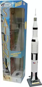 Saturn V Rocket Model – 1:200 Scale, 0.5-Liter Capacity, Multi-Color Display