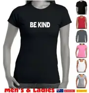 Be Kind T-Shirt Peace T-Shirts Men's Women's Singlets & V-necks Aussie Store New