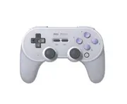 JunChang Retro Simple Grip Wireless Bluetooth Grip Handle Suitable for PC Computer Android Game Machine Somatosensory-Grey