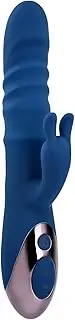 Evolved The Ringer - Blue 23.8 cm USB Rechargeable Rabbit Vibrator