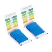 2pcs pH0.5-5 Test Strips 80 Litmus Indicator Paper Tester Alkaline Acid Testing