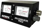 Astatic (302-PDC2) SWR/RF/Field Strength Test Meter,Black