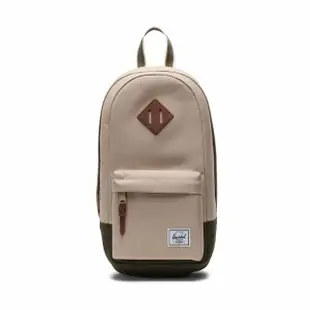 【Herschel】官方直營 斜背包 Heritage Shoulder Bag 大容量 肩背 經典簡約 燕麥色 8L