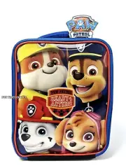 Paw Patrol 3D School Lunch Bag Marshall Chase Rubble Skye Lunch Box Nickelodeon