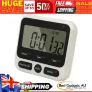 Large LCD Digital Kitchen Timer Countdown up Alarm Clock 24 Hours Magnetic HX106