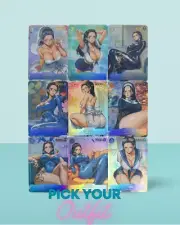 One Piece Nico Robin Custom Goddess Waifu Card Signature Doujin