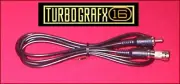 6Ft RCA Video Cable & RF Coax TV Adapter for the NEC Turbo Grafx 16 TG-16 System