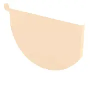 SA NEW Stratco Smoothline Gutter Stop End Smooth Cream