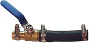 Muzzys HEATER CORE BYPASS KIT, Universal, Fits MOST Vehicles and ALL 5/8" and 3/4" ID Heater Hoses. Easily Stop Flow to Your Heater Core With This Premium Hi Temp Hi Pressure By-Pass Kit. Made In USA!