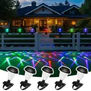 Solar Fence Lights Outdoor Waterproof, Led Solar Lights Outdoor for Step, Sta...