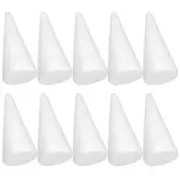 Cardboard Cones Diy White Cone White Centerpieces Tables Cone Polystyrene Shapes