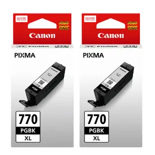 CANON PGI-770XL BK 770XL 原廠墨水匣 適用TS5070 TS8070 MG5770 MG6870