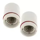 2Pcs Reptile Heat Light Holder Socket Reptile Supplies Lighting Accessories