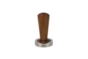 Coffee Culture Stainless Steel Burmese Rosewood Coffee Tamper Flat Base 58mm