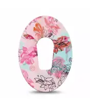 ExpressionMed Dexcom G6 Whimsical Blossoms Patch 4 Pack