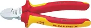 KNIPEX 70 26 160 Diagonal Cutter 6,3" with opening spring VDE-tested