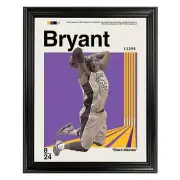 Kobe Bryant Framed Sports Art Photo by Thomas Maxwell