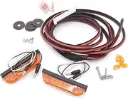 Bushwacker PK1-LT1-0001 2-Wire LED Marker Light Kit for Flat Style Fender Flares