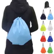 High quality Drawstring Storage Bag Waterproof Gym Backpack for Sports