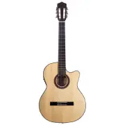 Kremona Rosa Luna Classical Guitar Solid Spruce Top Beech Cutaway with Case