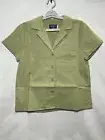 United By Blue Women's Organic Camp Shirt - Sage S