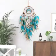 1pcs Tree Of Life Handmade Five Rings Dream Catchers Hanging Ornament For