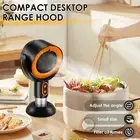 Portable Range Hood Efficient Desktop Range Hood Adjustable Mini Range caYEW